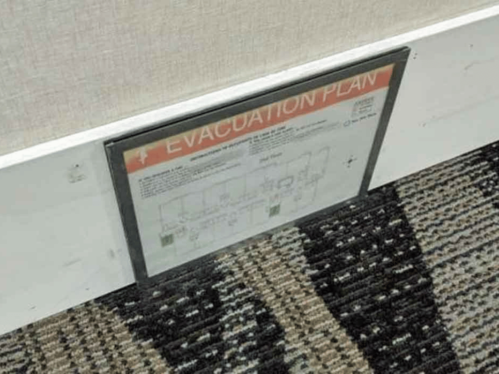 Đọc bản đồ thoát hiểm và xác định vị trí thoát hiểm